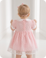 Handmade Smocked Floral Dress with Bloomers